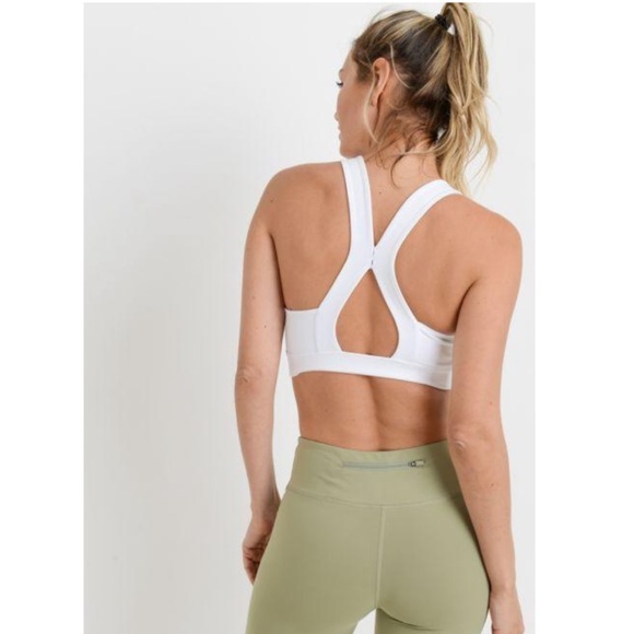 Last 1 Mono B X Racerback Sports Bra - Picture 3 of 7